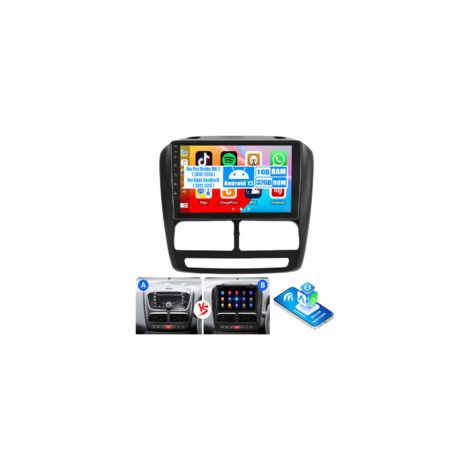 Autoradio GPS Android 15 pouces 32/64 Go avec, CarPlay et Wi-Fi pour Fiat Doblo MK2 et Vauxhall Combo D. Compatible RDS et navigation GPS. - 1+32G (1/5)
