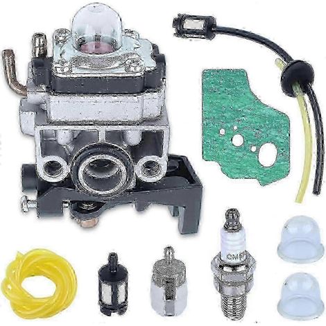 Kit de carburateur pour moteur Honda GX25 GX35 FG110 HHT35 HHT25, ADEFOL : carburateur + joint + filtre + durite d'essence + filtre à air + bougie + ampoule de rechange (1/5)