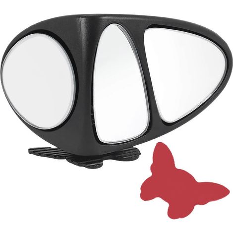 3 in 1 Rotation Three Sided Blind Spot Mirror Reversing Parking Auxiliary Blind Spot Convex Mirror (1/5)