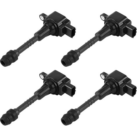 Bobina di accensione, set da 4, per Nissan Sentra L4 1.8L 2002-2006, ricambi auto UF351 UF548 (1/5)