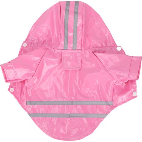 Manteau De Pluie Pour Chien - Imperméable Et Respirant Avec Capuche - Protection Extérieure Pour Animaux - Taille Unique (1/5)
