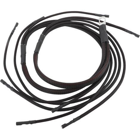 Keenso Connecteur de Bougie de Préchauffage, Câble D'alimentation de Bougie de Préchauffage pour Camions Série E Van F-450 7,3 L IDI NON Turbo. (1/5)