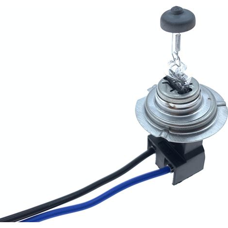 H7 halogen lamp, H7 halogen bulb, super bright high and low beam headlight bulb, car headlight bulb, high and low beam headlight. (1/5)