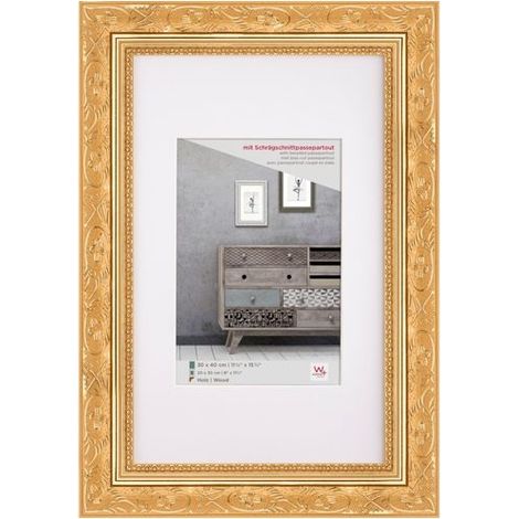 Walther Design Barock Bilderrahmen 30x40 cm elegant