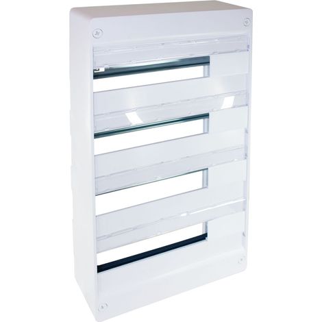 19010 Eur'ohm Coffret 72 Modules 4 Rangées