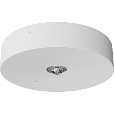 Luminaire de secours LED, AX3N mono-usage 1W 1h optique ouverte, blanc, IP20 (1/4)