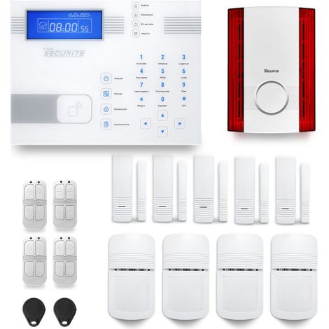 Alarme maison sans fil SHBi24 GSM/IP (1/4)