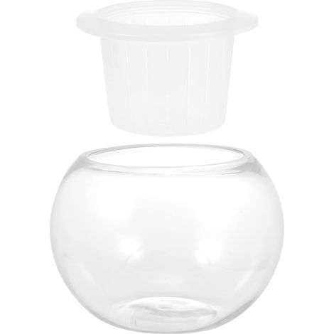 Vase Hydroponique Verre pour Fleurs Vase Décoratif Multifonctionnel pour Arrangements Floraux (1/5)