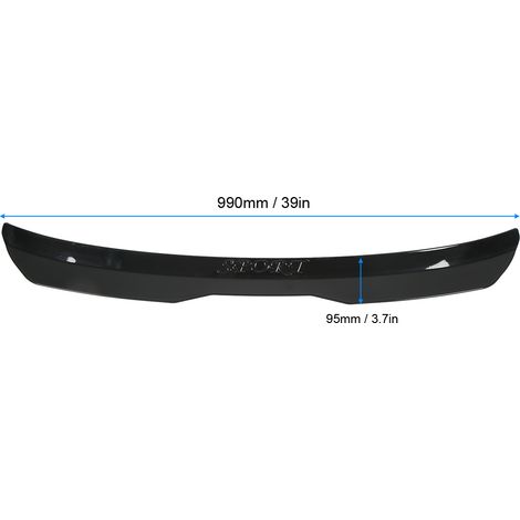 Eosnow – Aileron de toit arrière universel – Matériau ABS résistant – Installation facile avec ruban adhésif – Compatible Mercedes-Benz Classe A