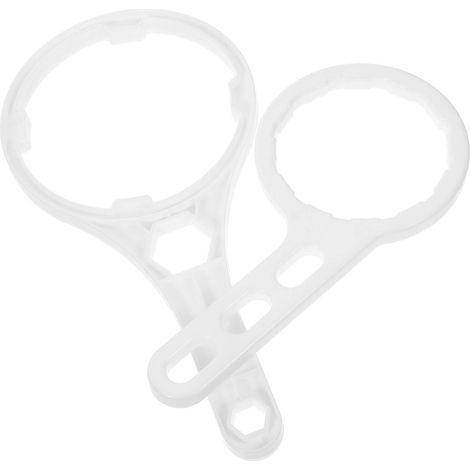 1 jeu de clés pratiques pour la réparation des filtres à eau, boîtier en plastique, compatibles avec les filtres à membrane 1812 (1/5)
