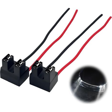 Lot de 2 Prise Phare H7 Ampoule Voiture – Douille D'ampoule H7 (1/5)