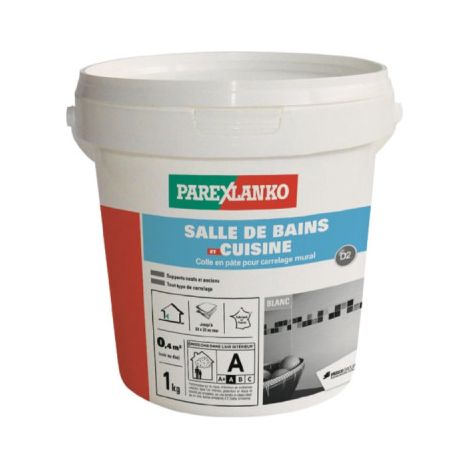 PAREXLANKO Pegamento especial para baños y cocinas - 1 kg - 02550