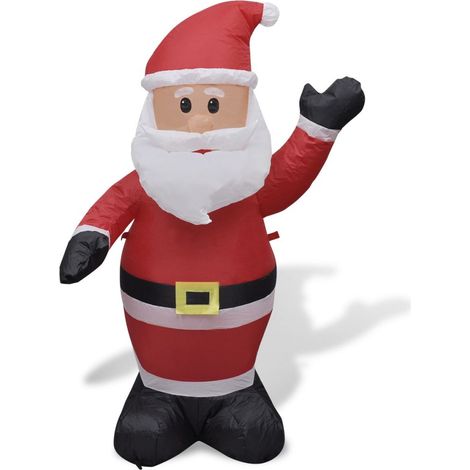 Babbo Natale Gonfiabile 120 cm vidaXL