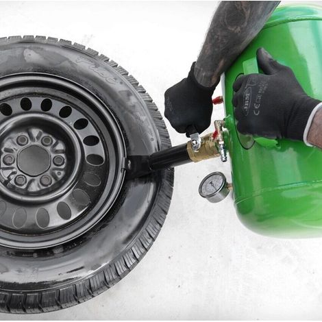 Tallonatore Per Gomme Pneumatici Booster Portatile 18 Lt ruote Auto Moto Suv (1/3)