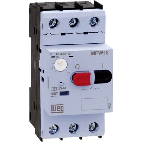 WEG 12429371 MPW18-3-D063 Motorschutzschalter einstellbar 6.3 A 1 St. (1/4)