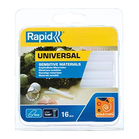Rapid 40107349 Colla Rapid Oval a Bassa Temperatura Multiuso, Trasparente (1/4)