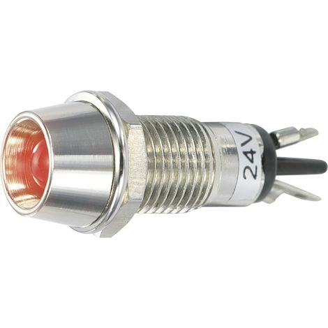 TRU COMPONENTS TC-R9-115L 24 V RED LED-Signalleuchte Rot   24 V/DC