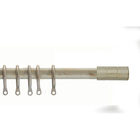 ASTA METALLO EXT KIT KANSAS ORO/CREMA - 125-245 CM