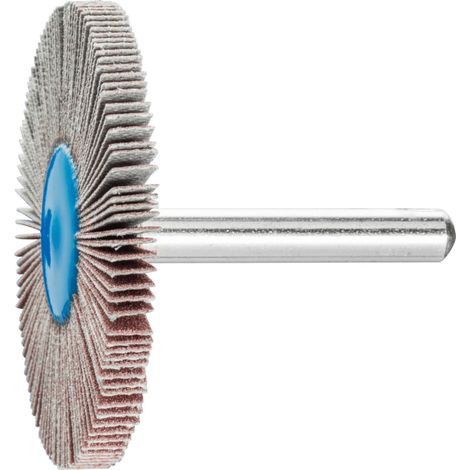 PFERD TOOLS Korund Fächerschleifer F Ø 50x5 mm Schaft-Ø 6 mm A180 für Feinschliff und Finish 10 Stk