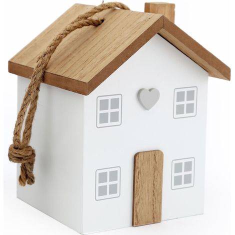 Bloc-porte en MDF Maison 12 x 8.5 x 13 cm