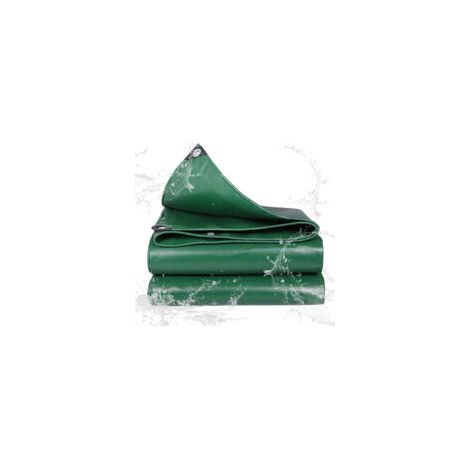 Bâche épaisse Ultra Résistante Ultrixe, Multifonctions 400 g/m², 3x4m, Abri, toile de protection - étanche, Bâche en Toile - Couverture Étanche d'Extérieur Camion, Meuble de Jardin, Bois - Vert