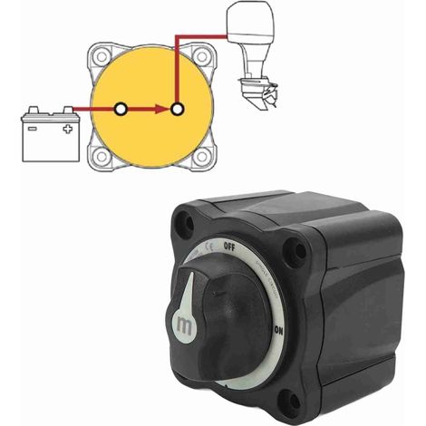 300-A-Marinebatterie-Ein/Aus-Schalter mit Griff für Einzelstromkreise – Wohnmobil-Trennschalter (1/5)