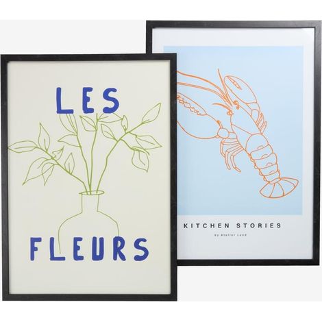 ORION91official® - Wooden Frame  50x70 cm Black MDF Photo Frame with Acrylic Glass, Easy to Hang for Vertical or Horizontal Display, Ideal for Home Decoration and Wall Art.