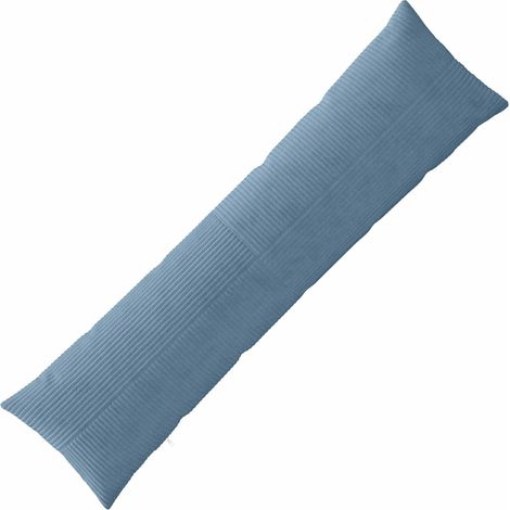 Funda de almohada ALMELO Azul 40 x 145 cm pana vidaXL (1/5)