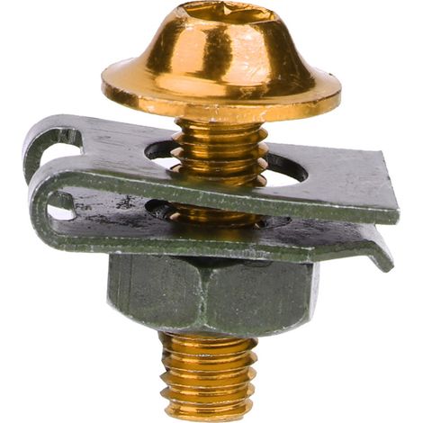 Kit de vis de carénage de moto 516 mm, vis à tête cylindrique, écrou à clip de fixation rapide (1/5)