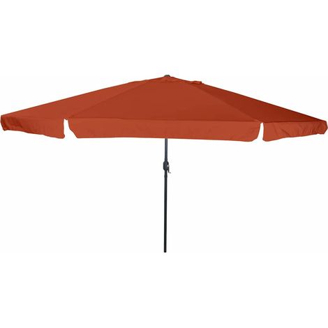 Garten-Sonnenschirm Terrakotta 394 x 394 x 248 cm