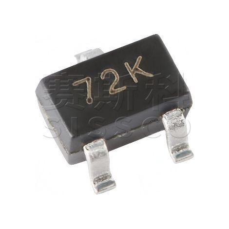 Changdian/Changjing 2N7002KW SOT-323 Transistor à effet de champ (MOSFET) canal N 60 V 310 mA, puce de composant électronique (5 unités)