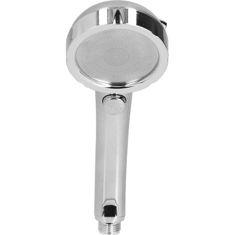 Pommeau de douche portable à main pivotant à 360°, trois modes de pression, arrêt d'eau par simple pression d'un bouton. (1/5)