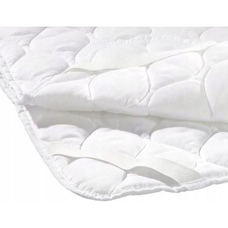 Protège-matelas matelassé 160x200 cm, housse épaisse hypoallergénique (1/5)