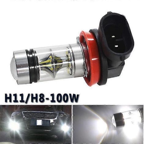 1 ampoule LED H8 H11 pour feux antibrouillard de voiture, compatible avec BMW X1, X3, X4, X5 et X6. (1/4)