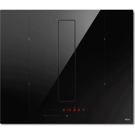Table de cuisson aspirante induction 60cm 4 feux noir - Elica - PRF0210739