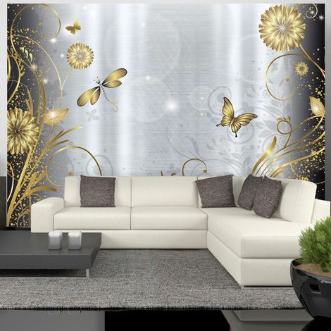 Papier peint prairie royale - 400 x 280 cm (1/4)