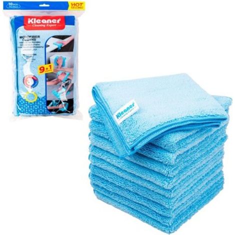 Panno in microfibra GSG 35x35 cm (confezione da 10) Elevato assorbimento e durata