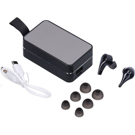 Écouteurs sans fil stéréo HiFi avec réduction de bruit, Bluetooth 5.0 et micro intégrés pour le sport (1/5)