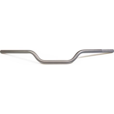 Manillar de motocicleta Renthal Road Low de aluminio gris de 22 mm