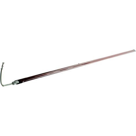 Lampada riscaldante a infrarossi da 63 cm, 1800 W, con lampada sostituibile.