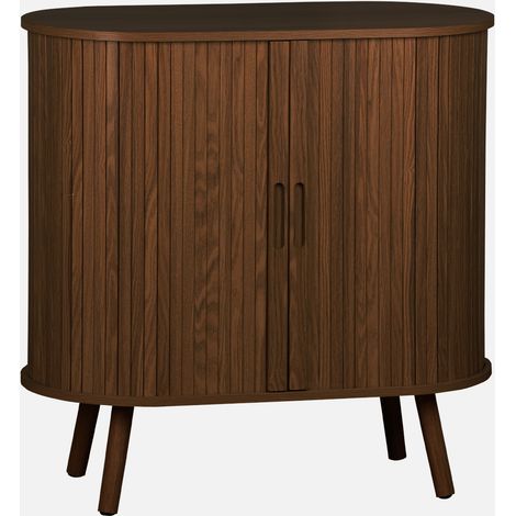 Credenza con ante scorrevoli e ripiano