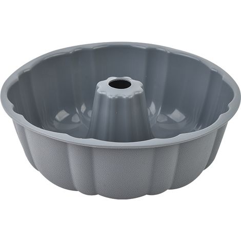 Stampo in silicone - Stampo per torta grande - 24  8,5 cm, grigio (1/5)