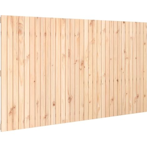 Maison Exclusive - Cabecero de cama de pared madera maciza de pin