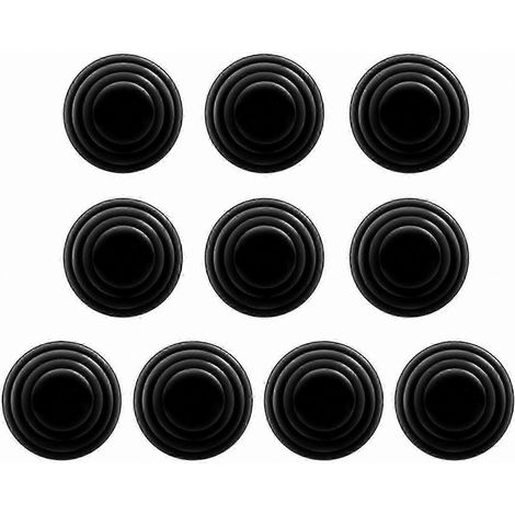 Amortiguadores universales para puertas de coche, 10 pegatinas de silicona de alta resistencia para vehículos. (1/5)