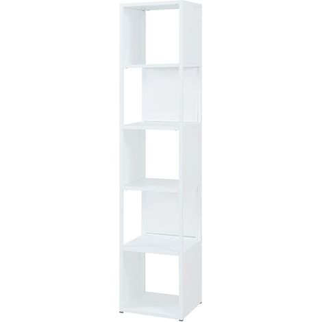 Libreria bianca 185 x 38 x 38 cm 030008985
