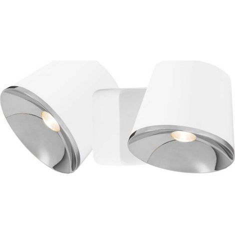 Leds-C4 Drone - Applique / Plafonnier LED Intégrée Chrome, Blanc (1/5)