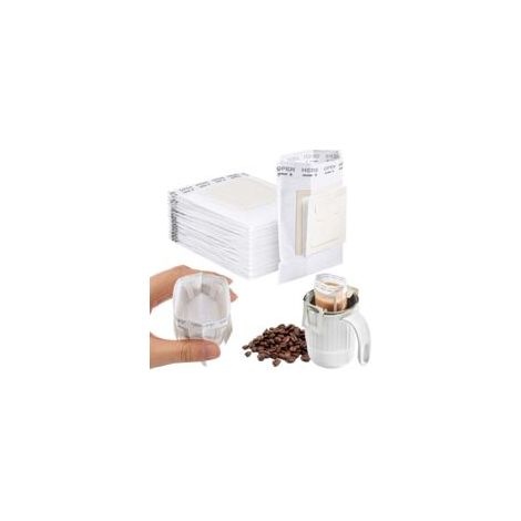 Filtre Café Tissu Jetable - 40 pièces, Filtre Café Tissu Suspendu - Voyage/Bureau/Maison