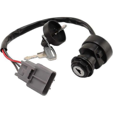 Contacteur à clé compatible avec Yamaha Grizzly 350, 550, 660, 700, Kodiak 400, 700 et Big Bear 400. Référence : 5KM-82510-00-00 et 28P-82510-00-00 (1/5)