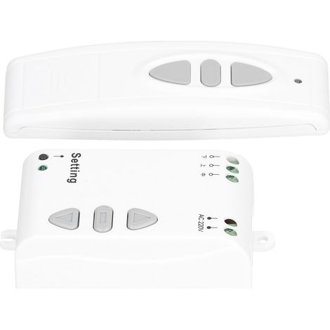 Interrupteur sans fil pour store motorisé, télécommande 220V pour écran de projection