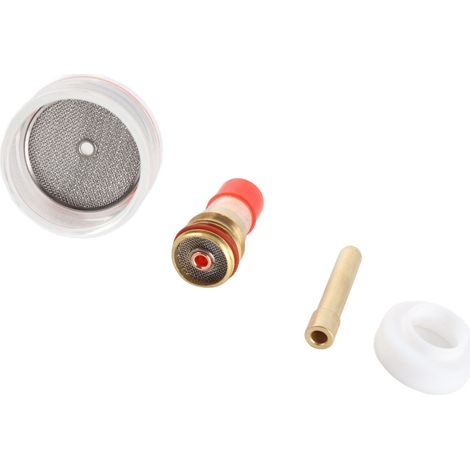 Kit accessoires torche à souder WP lentille de gaz pince culot verre compatible WP-17/18/26 (1/5)